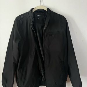 Black Members Only Classic Bomber Jacket, Size Medium (women’s)